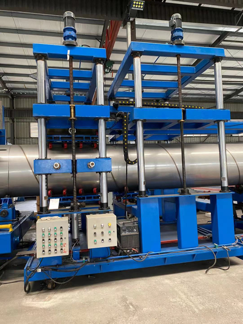 Stainless Steel Spiral Pipe Mill